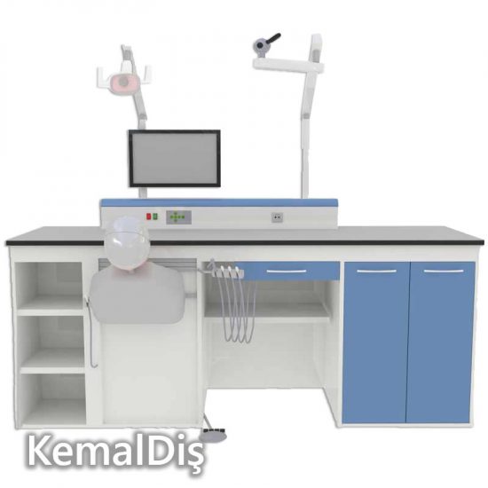 KDE-02A DENTAL EĞİTİM SİSTEMİ – EĞİTMEN MASASI